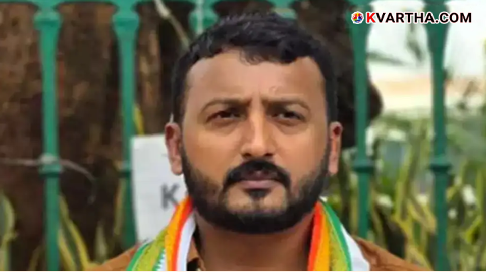 Rahul Mamkootathil being taken into custody by Kerala Police