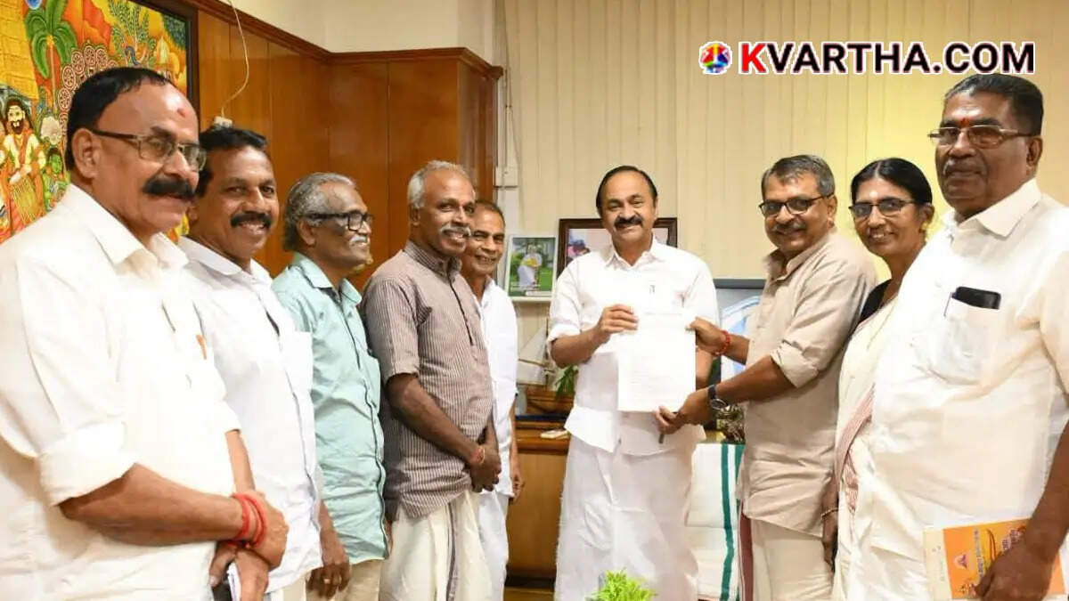 Kerala Chief Minister VD Satheesan at a political event