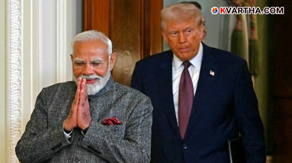  Prime Minister Narendra Modi and US President Donald Trump.