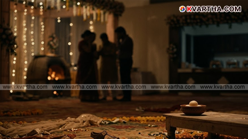 A symbolic scene referring to the untoward incidents and the tandoori oven that took place during a wedding celebration in Lucknow.&nbsp;