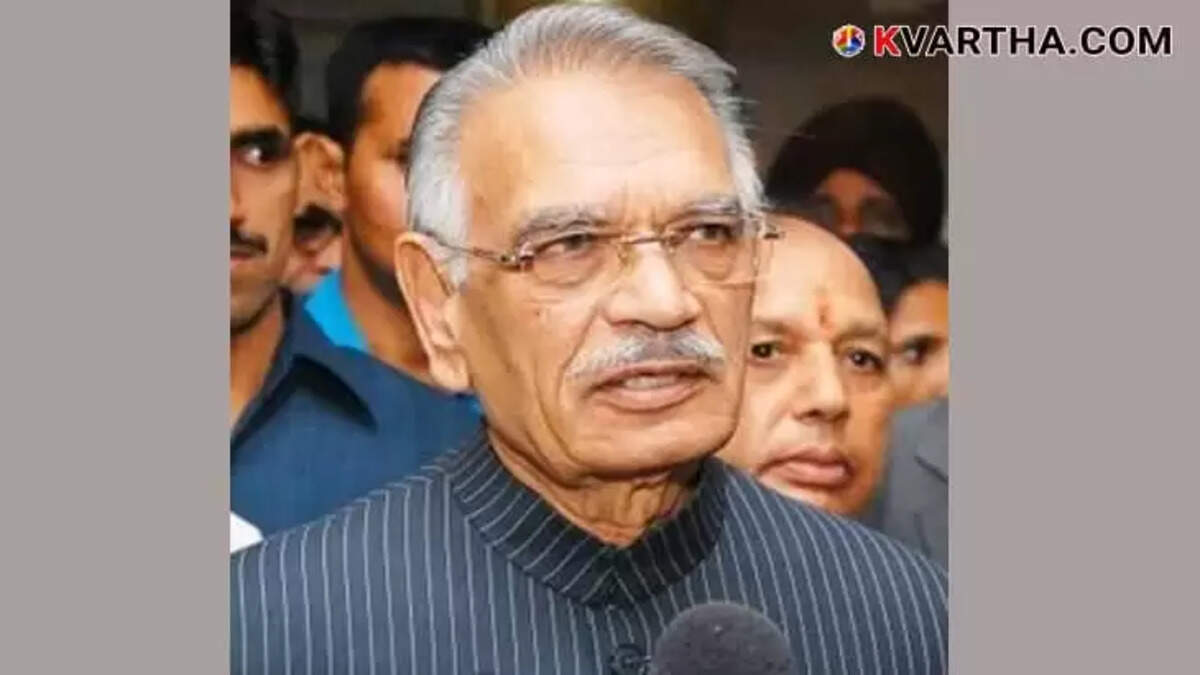 Former Lok Sabha Speaker and Union Minister Shivraj Patil Passes Away at 90