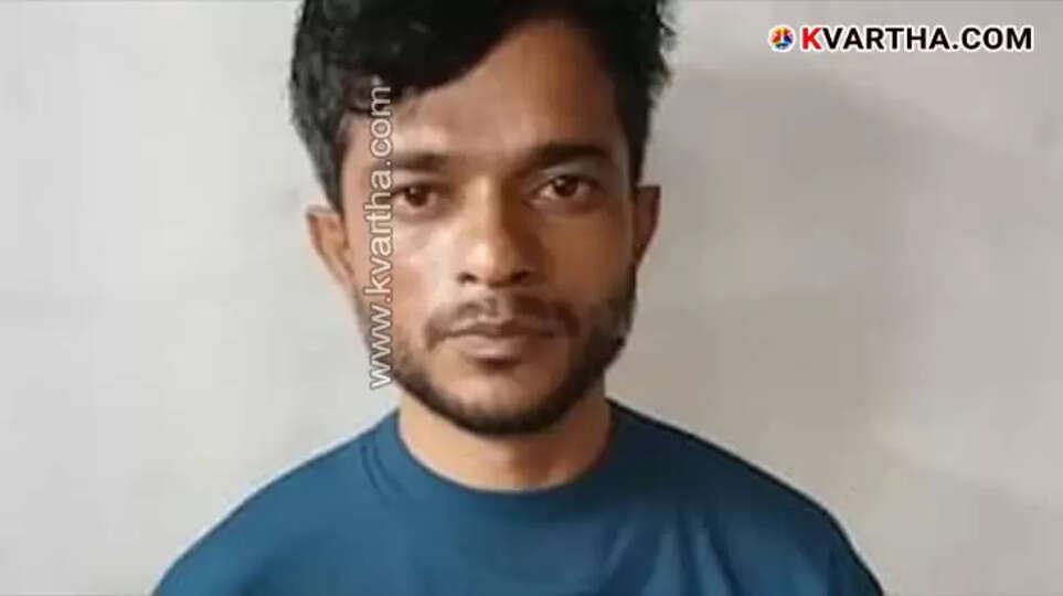 A group of police officers from the Dharmadam station, who were part of the team that apprehended the accused in the Thalassery case.