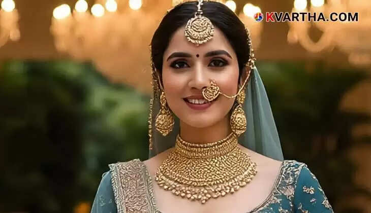 Bride Representing Kerala Gold Price Septemeber 22