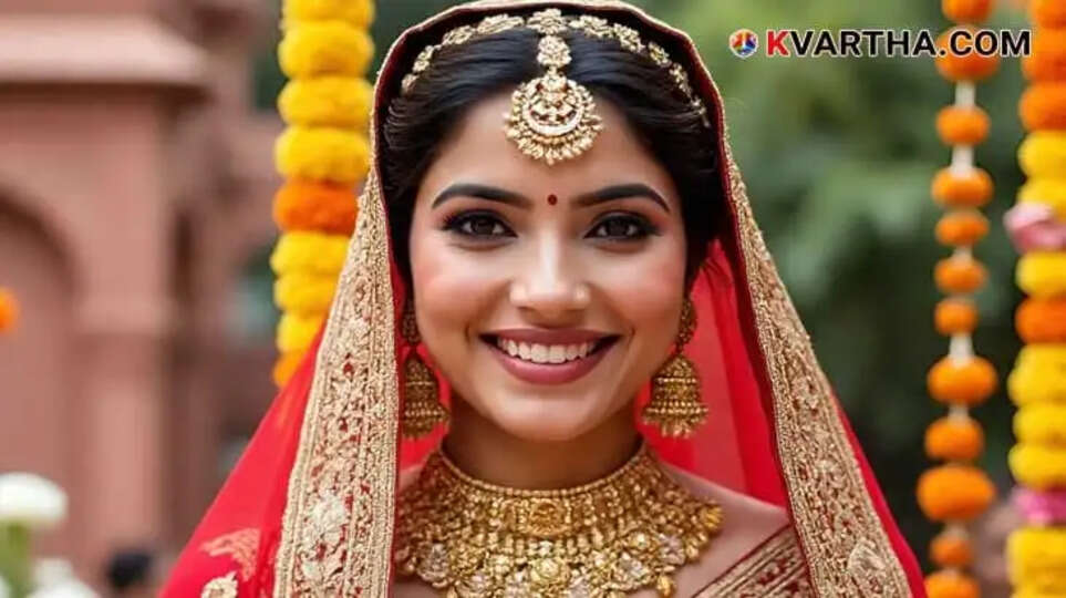 Bride Representing Kerala Gold Price April 13 