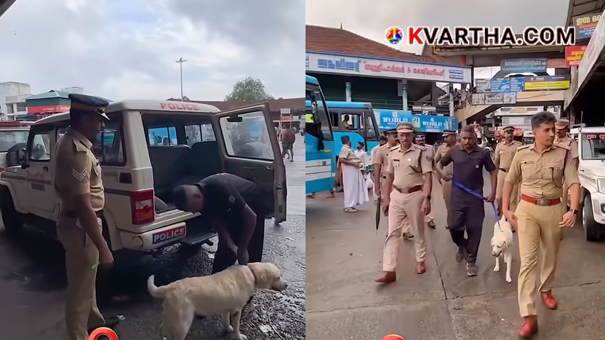  Kerala police team conducting Operation Thoofan across the state.