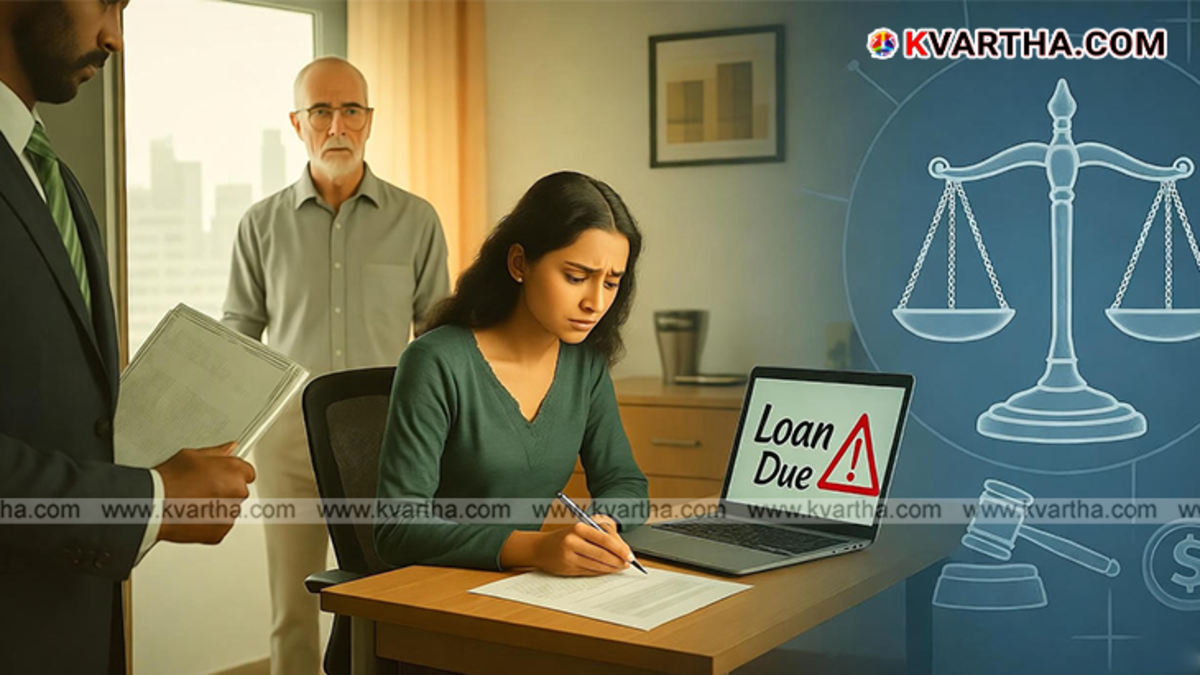 Legal notice for educational loan default