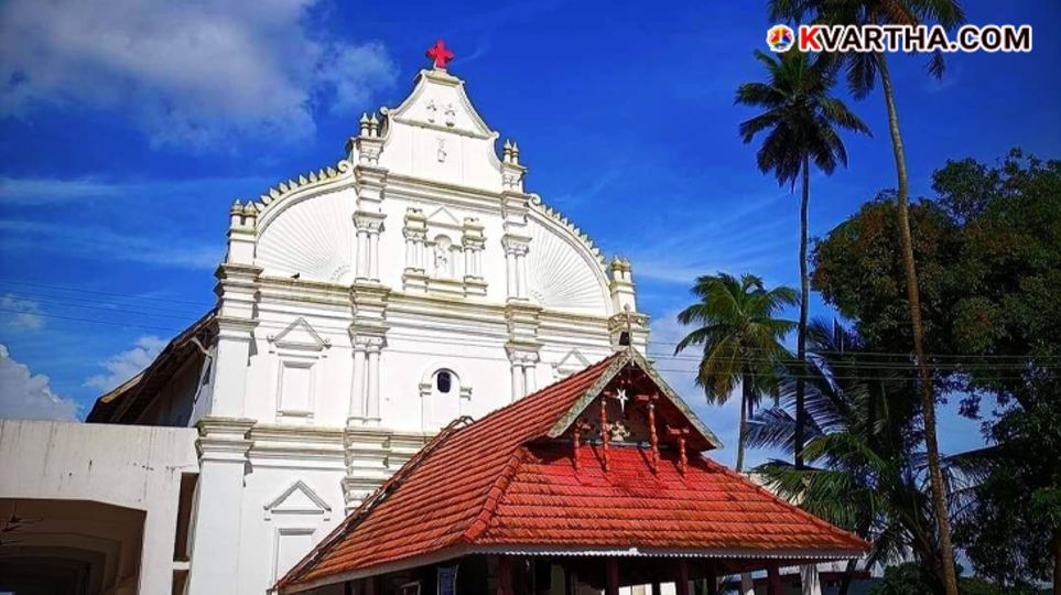 A symbolic scene indicating the construction of a house of love instead of the festive fireworks at the Kadamattom church.&nbsp;