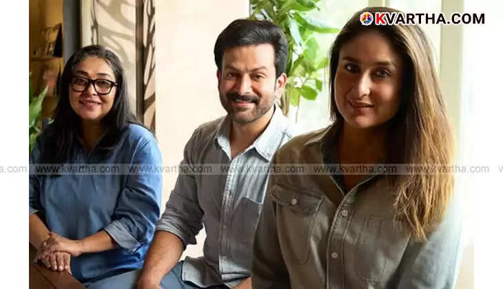 Prithviraj Sukumaran Announces New Bollywood Film 'Dhairya' with Kareena Kapoor Khan After 'Empuraan' Success on Vishu