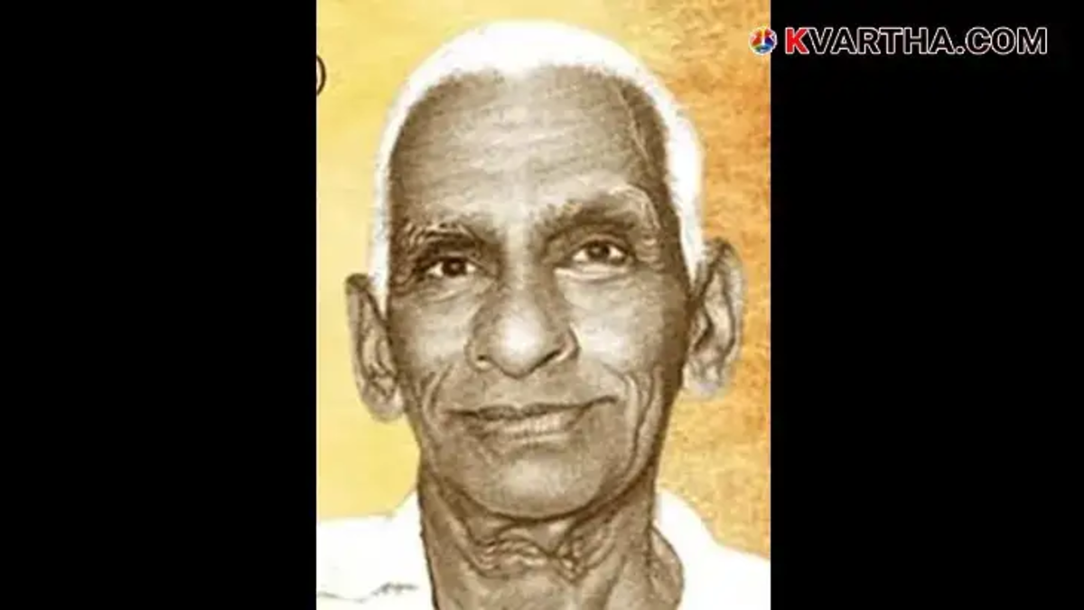 Photo of VT Bhattathirippad, MRB, and Uma, pioneers of Namboothiri widow remarriage.