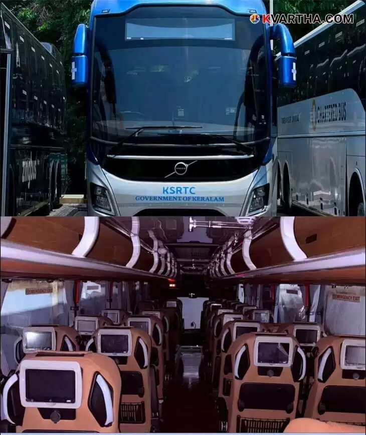 KSRTC to challenge Vande Bharat with new luxury 'Business Class' Volvo buses; featuring Bus Hostess and cafeteria
