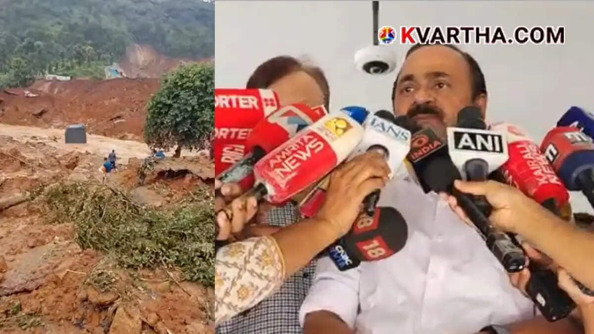 One dead, seven missing in massive landslide at Wayanad tunnel construction site; CM blames contractors