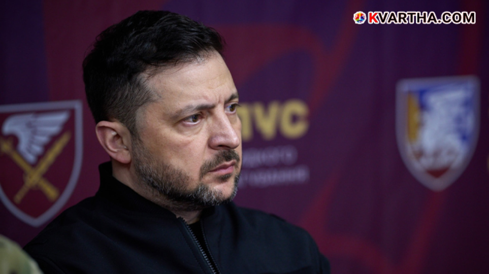 Volodymyr Zelensky addressing the British Parliament at Westminster in 2026.