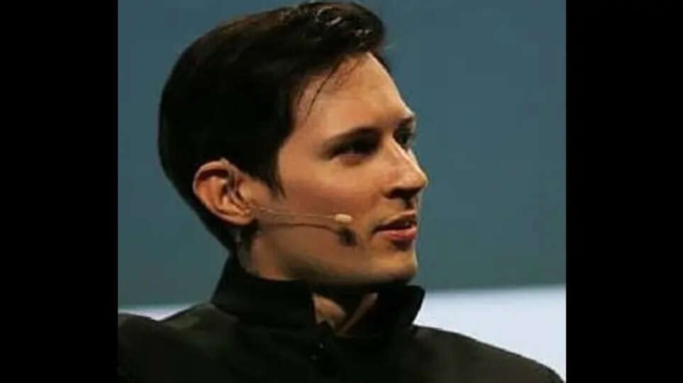 A photograph of Pavel Durov, the founder of Telegram.