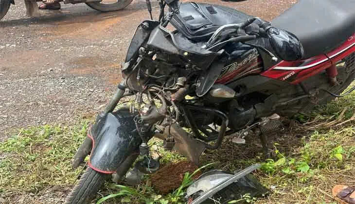 Youth Died in Kannur Lorry-Bike Collision