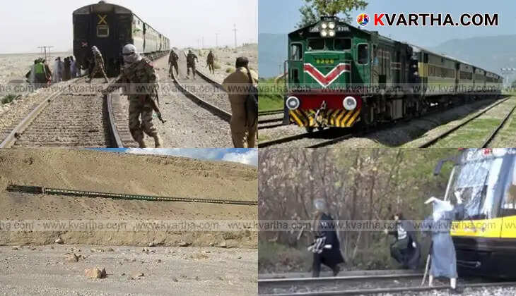 Pakistan Army conducting a rescue operation on Jaffer Express train