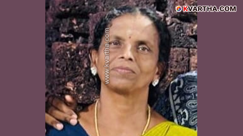 Photo of Anganwadi teacher Anitha who died in a bike accident in Koodali.