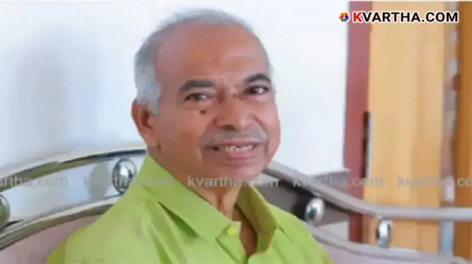 V. Kunhikrishnan addressing the media regarding his independent candidacy in Payyannur.