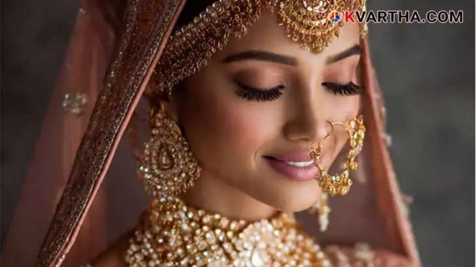 Bride Representing Kerala Gold Price April 30 