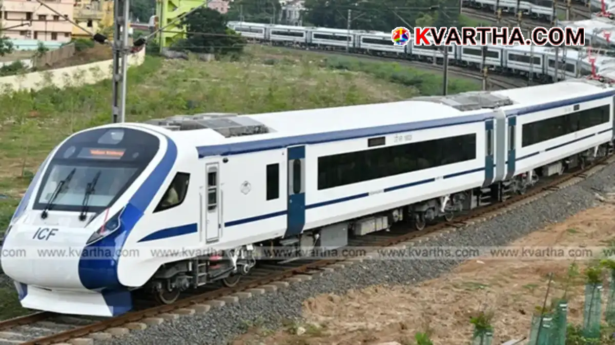 Representational image of Vande Bharat Express train in Kerala