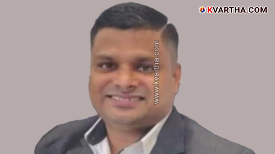 Image of Jim George, HR manager found dead in Kannur.