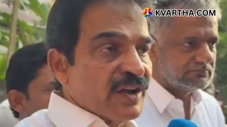 KC Venugopal MP addressing media regarding Sabarimala corruption