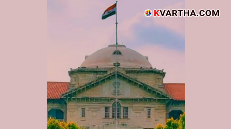  The historic architecture of the Allahabad High Court building representing judicial supremacy in India.
