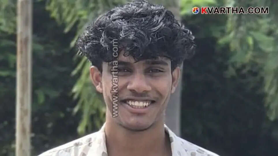 Shankar Manoj, student who died in Kannur bus-bike accident.