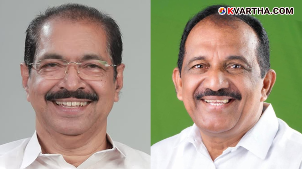 Sunny Joseph addressing a press conference regarding his resignation from the KPCC post.