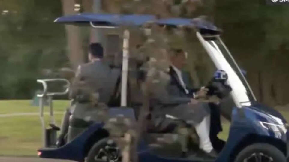 Viral video: Putin drives PM Modi around his residence in golf cart, netizens are reminded of Kim Jong&rsquo;s limousine drive, Moscow, News, Viral Video, Social Media, PM Narendra Modi, Russian President Vladimir Putin, Politics, World News