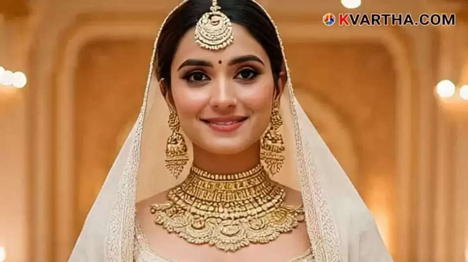 Bride Representing Kerala Gold Price October 14 Afternoon