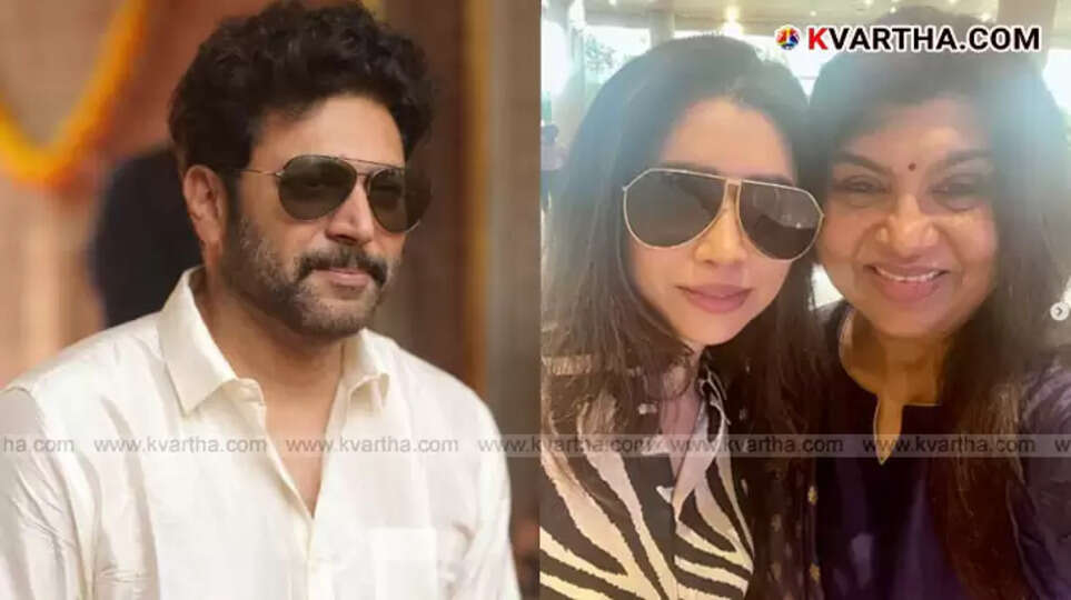 Ravi Mohan and producer Sujatha Vijayakumar.