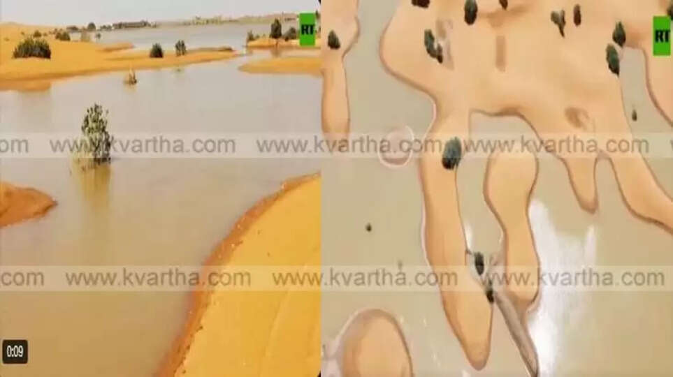 Floods in the Sahara Desert first such incident in half a century