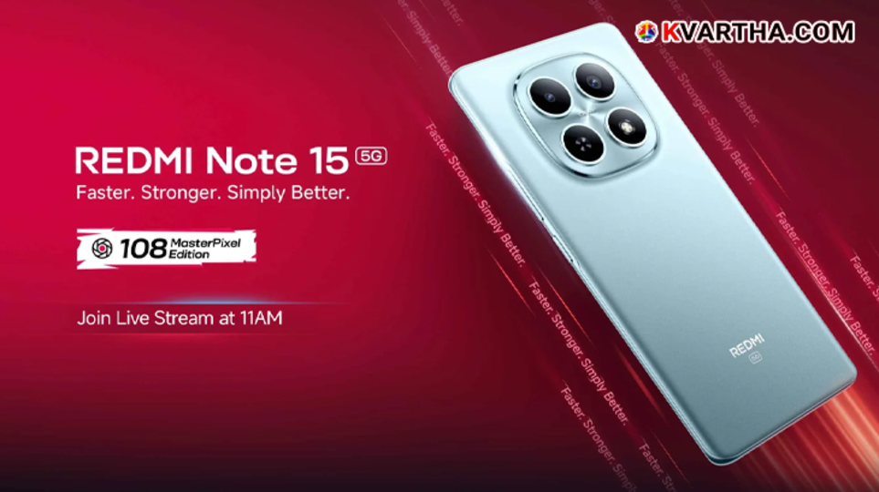 Redmi Note 15 5G smartphone launch in India