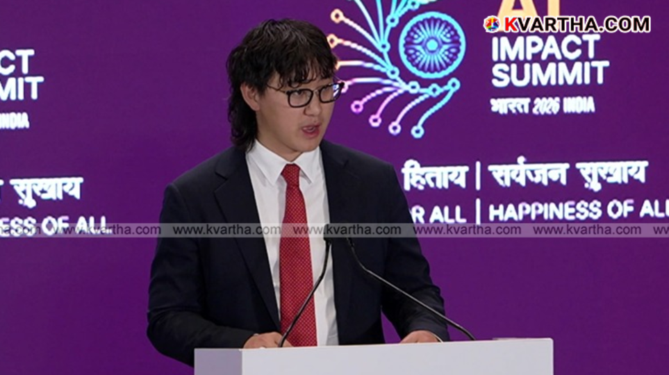 Alexandr Wang, Meta Chief AI Officer, at the India AI Impact Summit 2026.