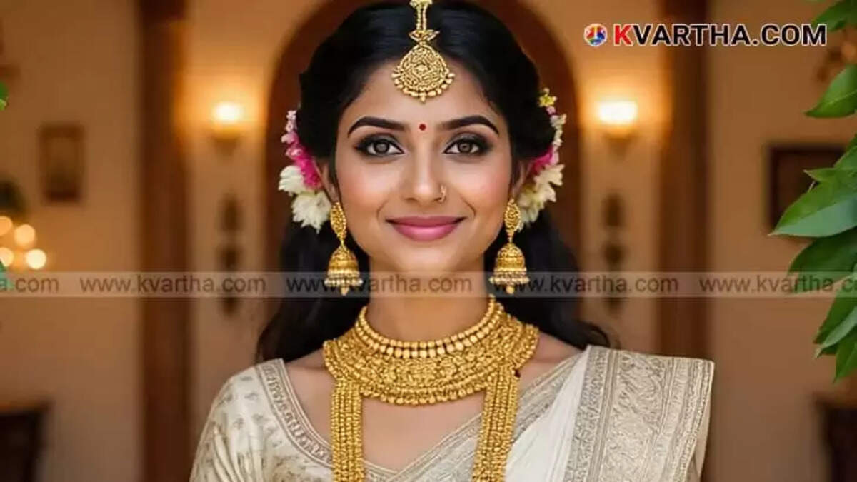 Bride Representing Kerala Gold Price July 23