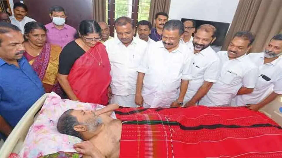 MV Govindan pays tribute to Comrade Pushpan, a relentless revolutionary