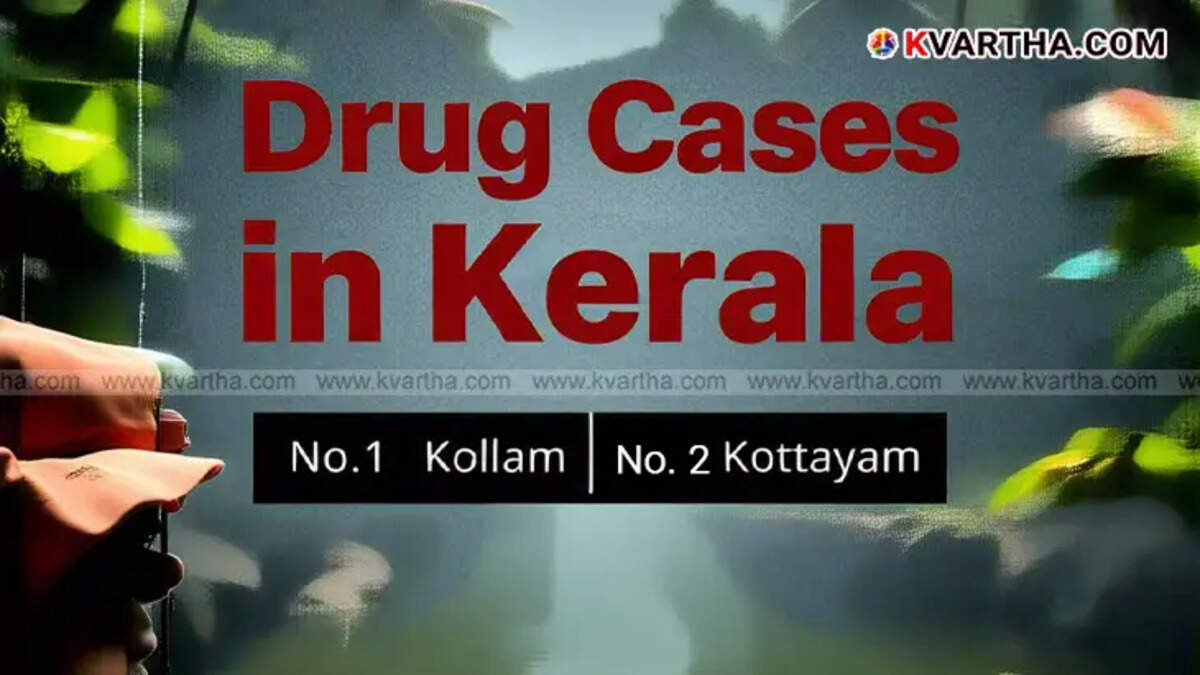 Drug Cases in Kerala: Highest Number of Repeat Offenders in Kollam and Kottayam