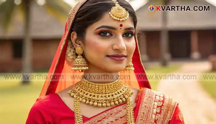 Bride Representing Kerala Gold Price July 18