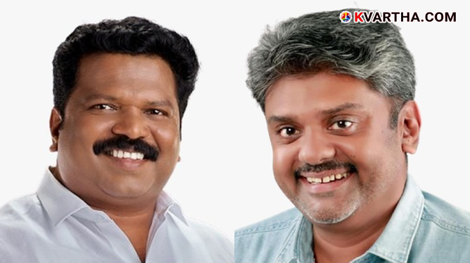 UDF candidate Apu John Joseph and LDF candidate Syriac Chazhikadan campaigning in Thodupuzha constituency for the 2026 Kerala Assembly Election.