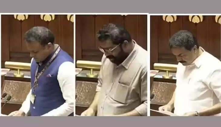3 Rajya Sabha MPs elected from Kerala took oath, 3 Person, Rajya Sabha, MP, Elected, Kerala