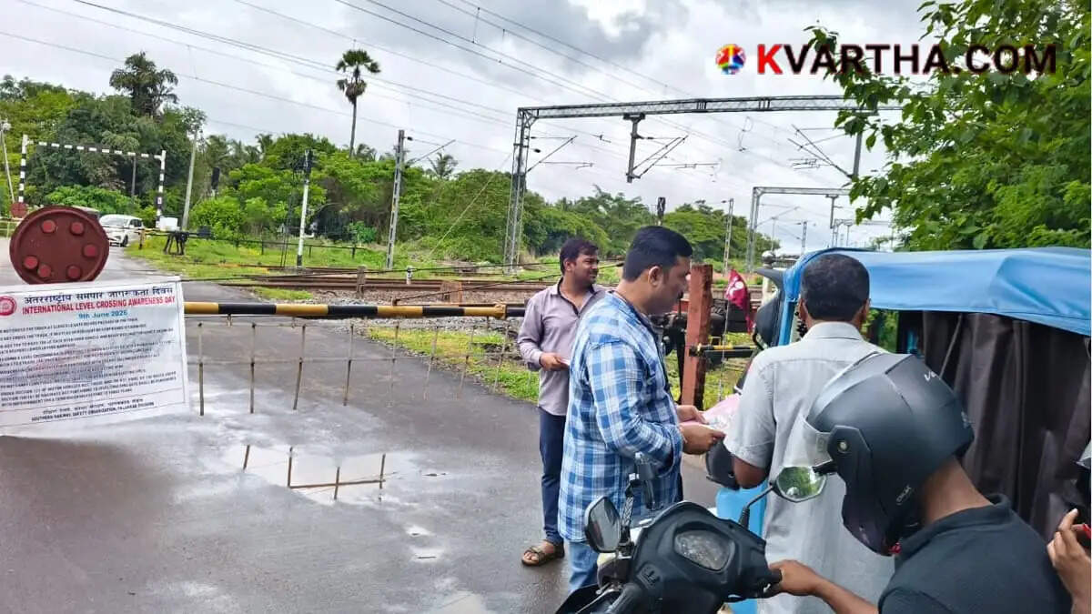 Palakkad Railway Division cracks down on level crossing violators; 6 licenses suspended, Rs 17 lakh fine collected.