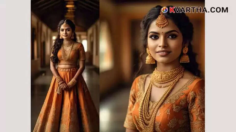 Bride Representing Gold Rate February 11 Kerala