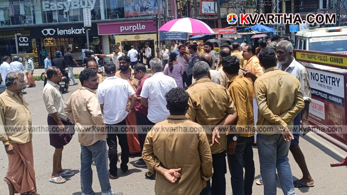 Representational image of severe traffic jam in Kannur city