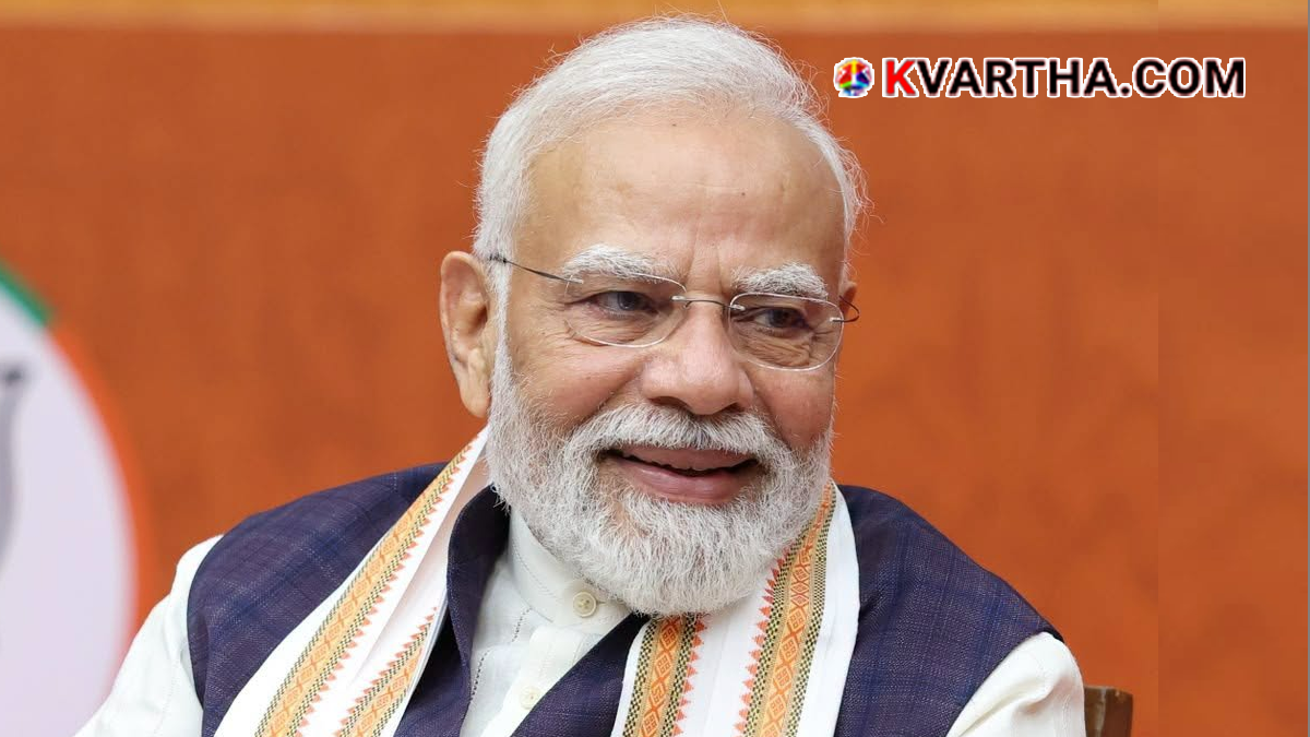  Image reflecting 25 years of governance by Narendra Modi in India