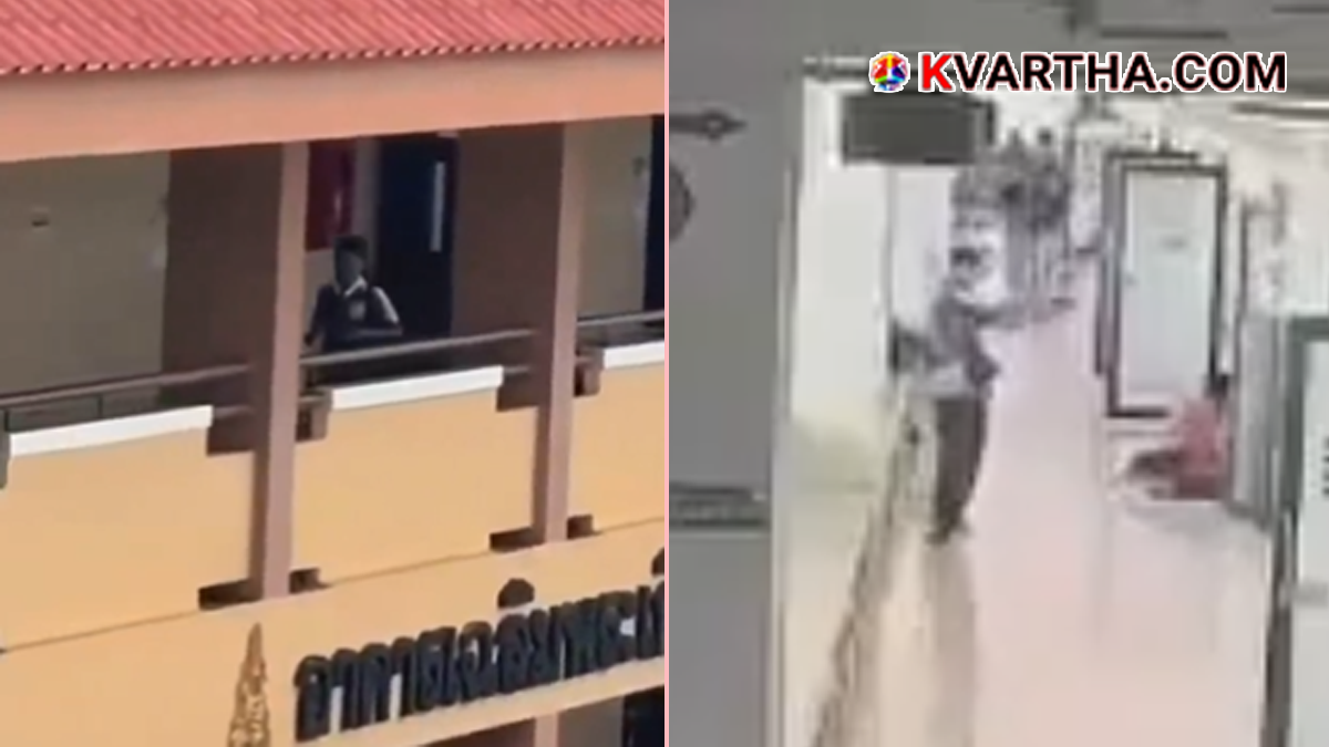 Representational image of school shooting incident and emergency response in Thailand