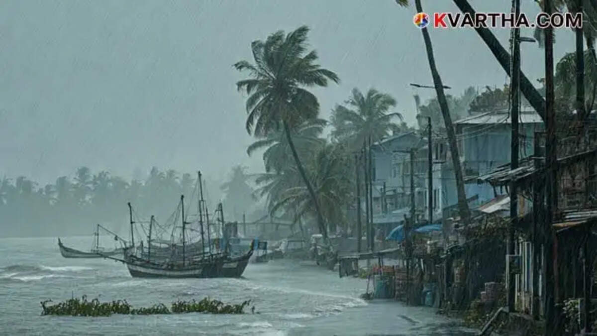 Heavy rain likely in Kerala for 5 days; Low-pressure area forming in Bay of Bengal