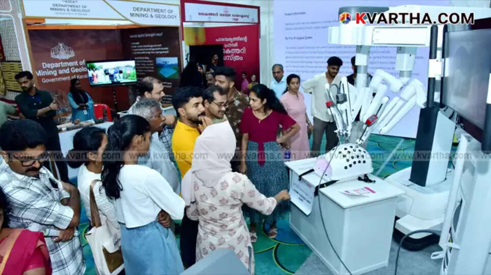 Malabar Cancer Centre stall at 'Ente Keralam' exhibition in Kannur.