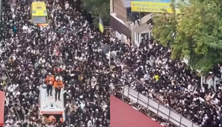  Jewish Pilgrims Defy Warnings to Celebrate Rosh Hashanah in Uman Amidst Russian Invasion