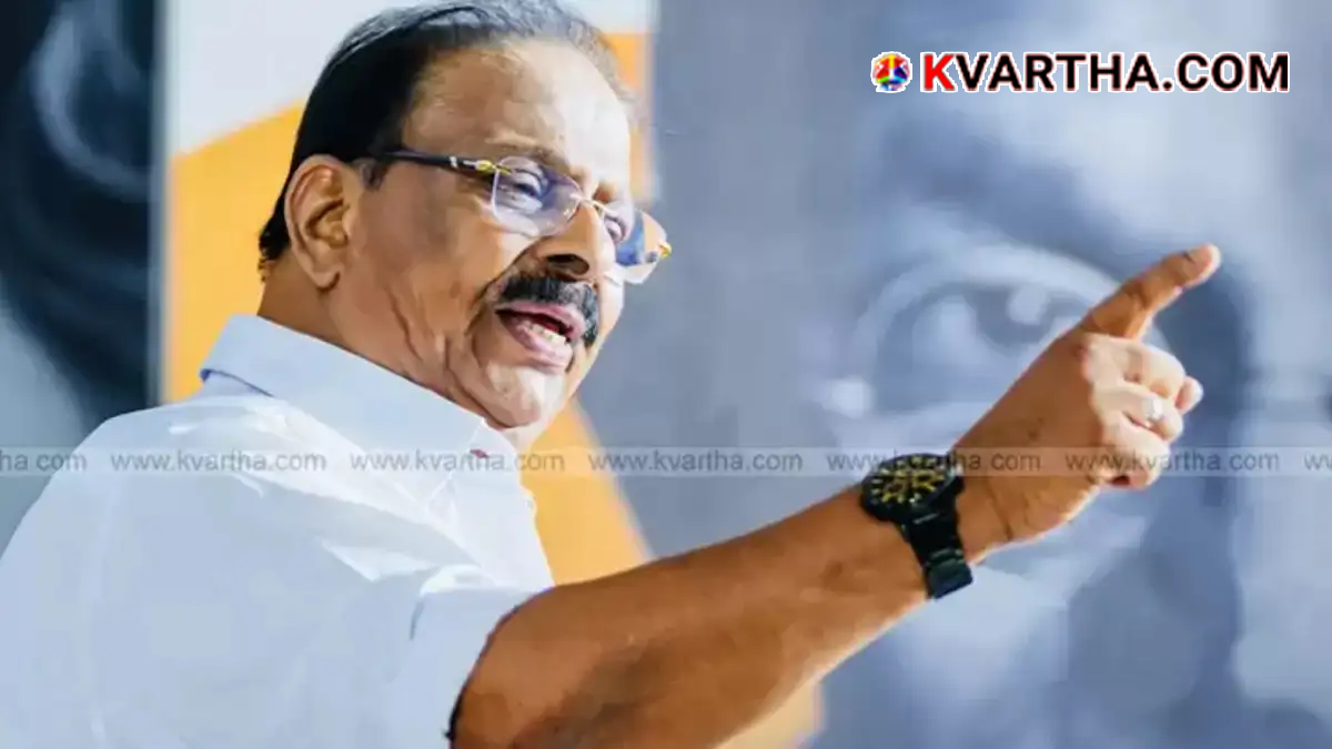 Representational image of MP K Sudhakaran and Palakkad Railway Division