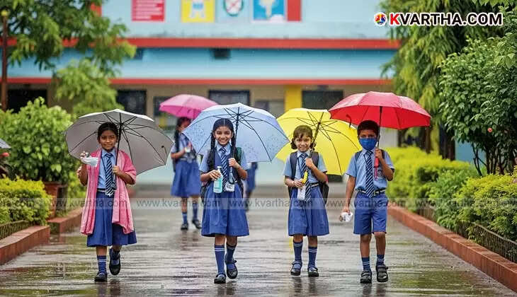 A child playing happily, representing good health during the monsoon season.